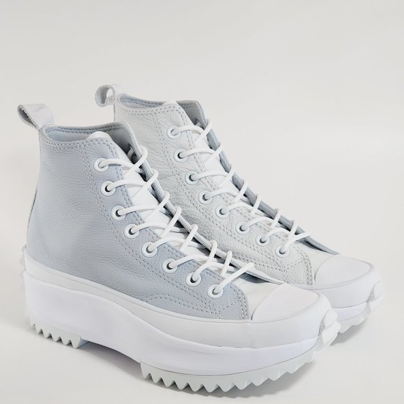 Converse Run Star Hike Hi Utility Leather Women's Platform Sneakers A05247C NWT - Picture 1 of 6